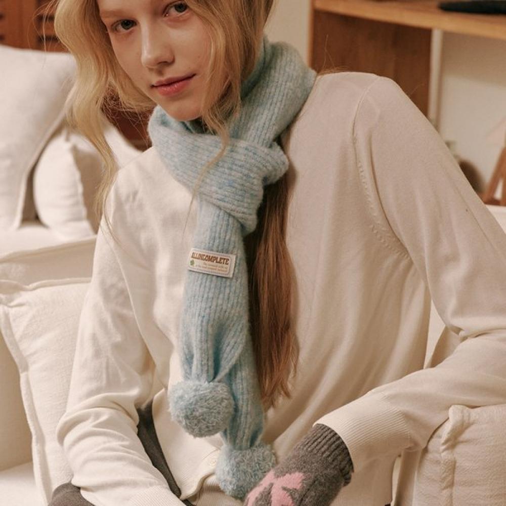 Marvel Knit Mini Muffler  6 Colors 