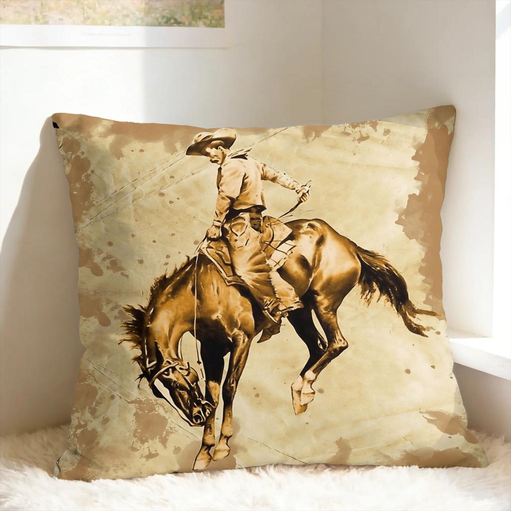 Pillow Cover Equestrian Kawaii Pillow Case For Sofa Car Home Decor Pillowcases