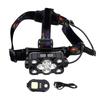 LED Headlamp Multi Function Type C Rechargeable IPX4 Water Proof 2500LM Bright Headlight with Motion Sensor 14 Modes 60
