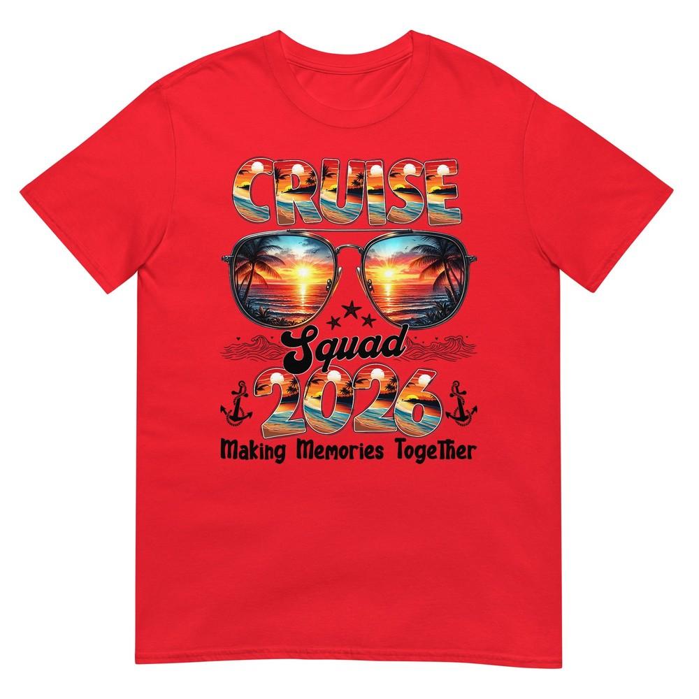 Cruise Squad 2026 Summer Vacation Matching Family Cruise TShirt S