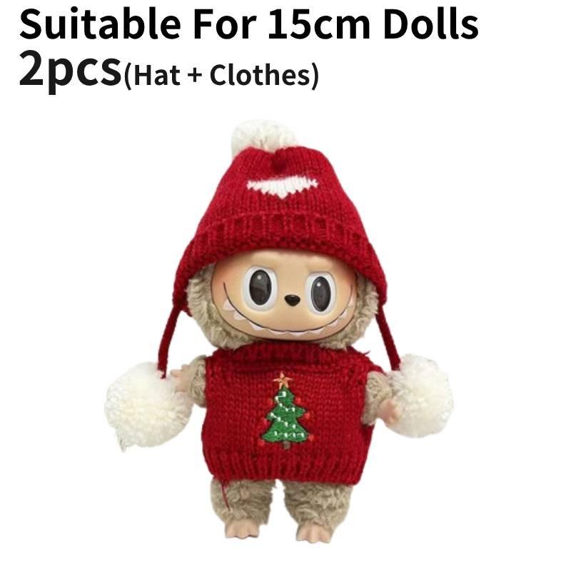 Adorable 15cm Macaron Doll Clothes Blind Box With Cute Outfits And Accessories