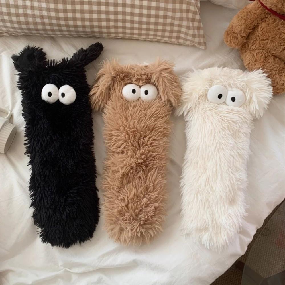 Big Eyes Non-slip Floor Socks Cartoon Coral Fleece Socks Slipper Socks with Puppy Ears  Girls