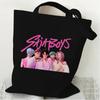 Hunters Surrounding Printed Canvas Shopping Tote Bag With Large Capacity