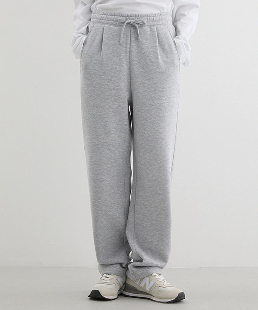 Guess [On] 2Color Unisex Fleece-Lined Wide Pants Np4Ke402