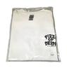 PIZZA OF DEATH T-shirt, White, Size M