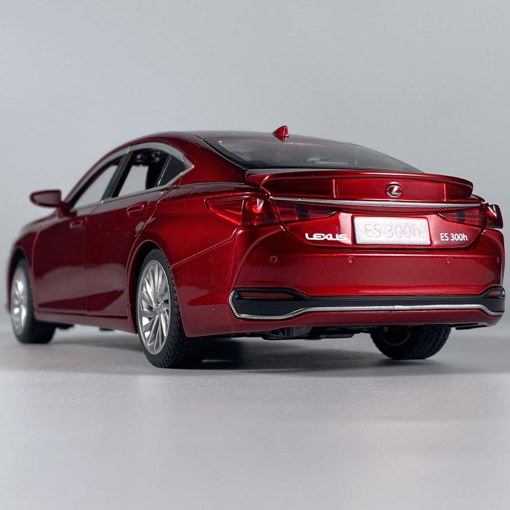 PHL1 1:24 Lexus ES300H Classic Sedan Alloy Metal Diecast Model Car Sound & Light Pull Back High Simulation Decoration Ornaments Boy