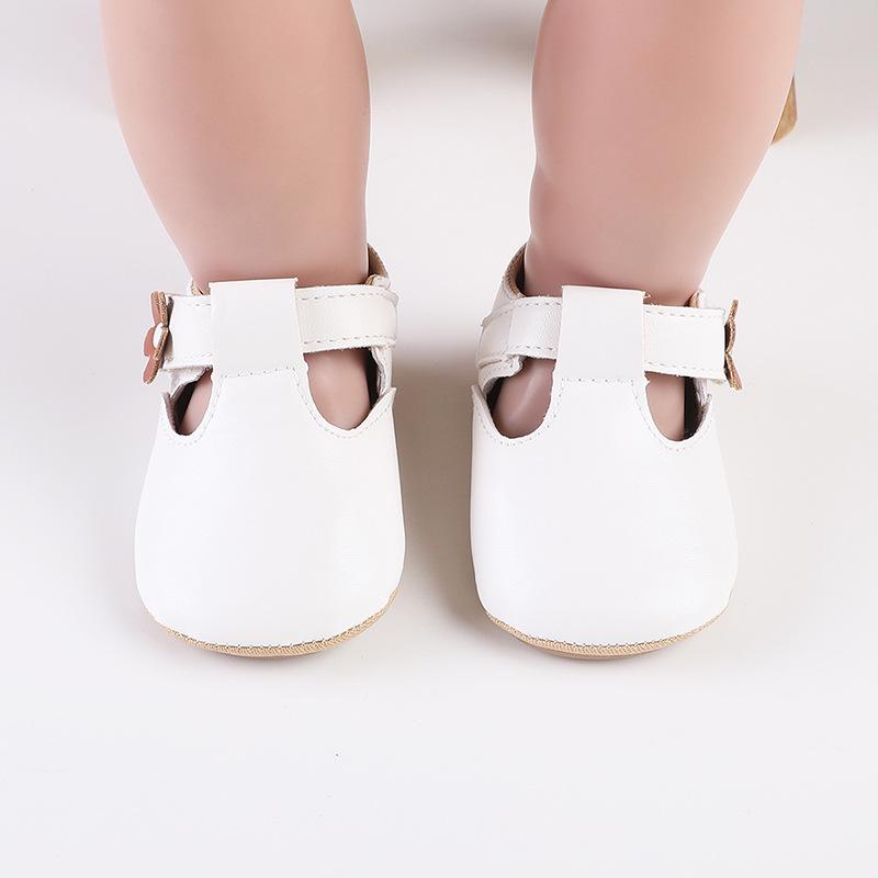 Baby Girl Princess Shoes: Spring & Autumn Indoor Rubber Sole Walker Shoes for Newborns 0-1 Year Old