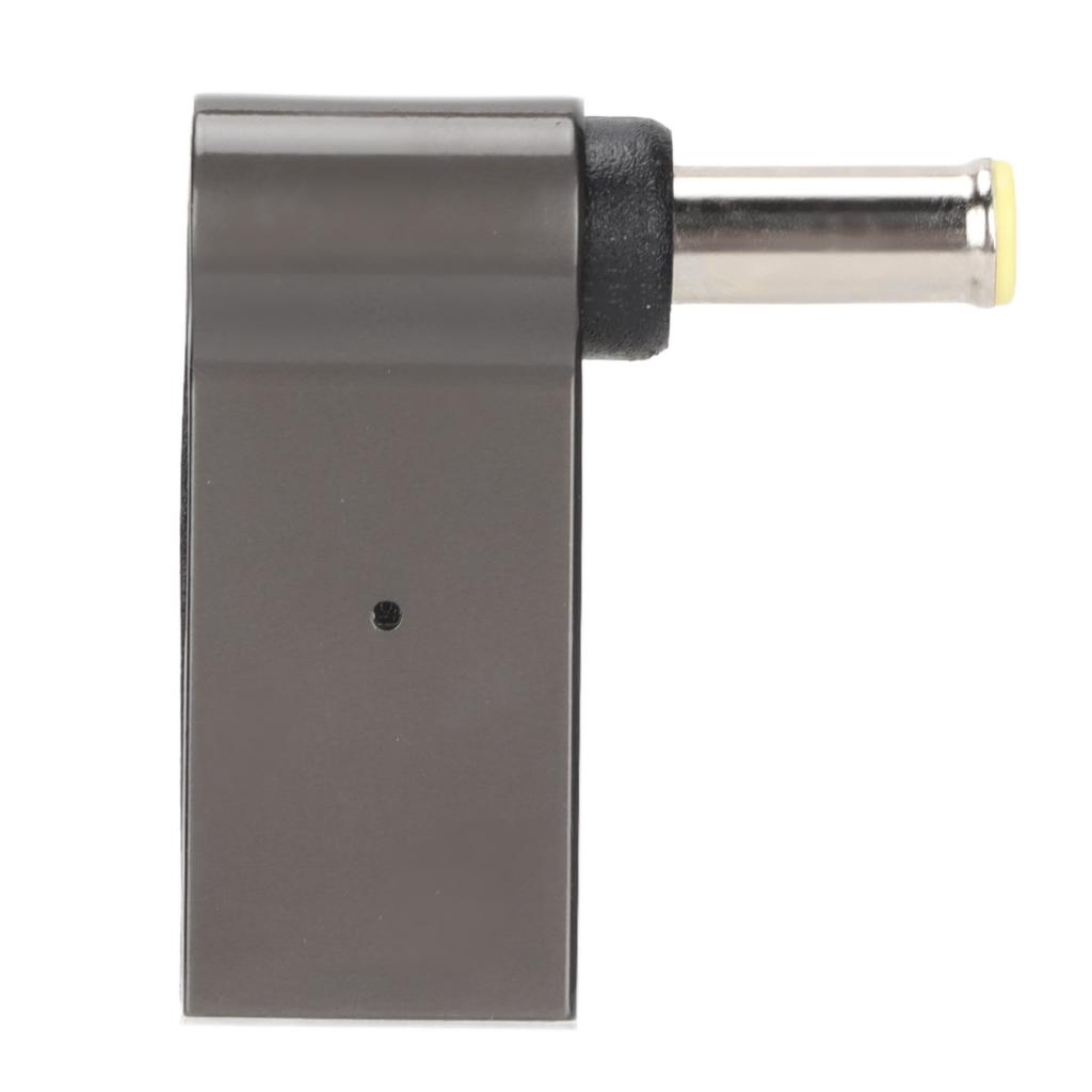 Type C hunninngang til DC 5.0x1.0mm PD Smart Chip 90 graders vinklet PD-adapter med aluminiumslegering