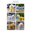 Pet Four-legged Waterproof Raincoat Dog Outdoor Reflective Hooded Waterproof Poncho All-season Rainy Day Dog Suit