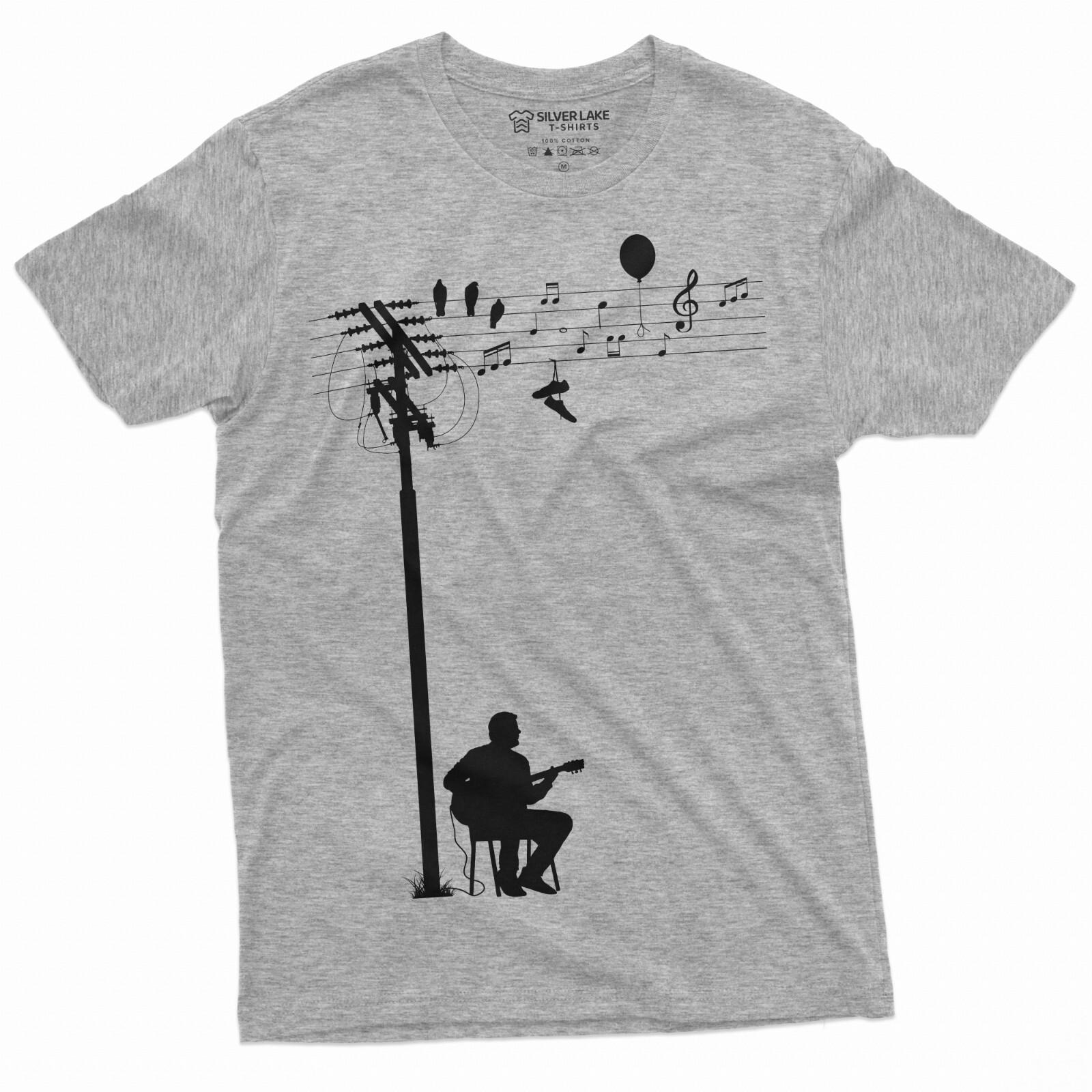 Guitarist T-Shirt Mens Womens Tees Top Musician Gift Tee Guitar Lover Gift Musician Birthday Tee 2XL