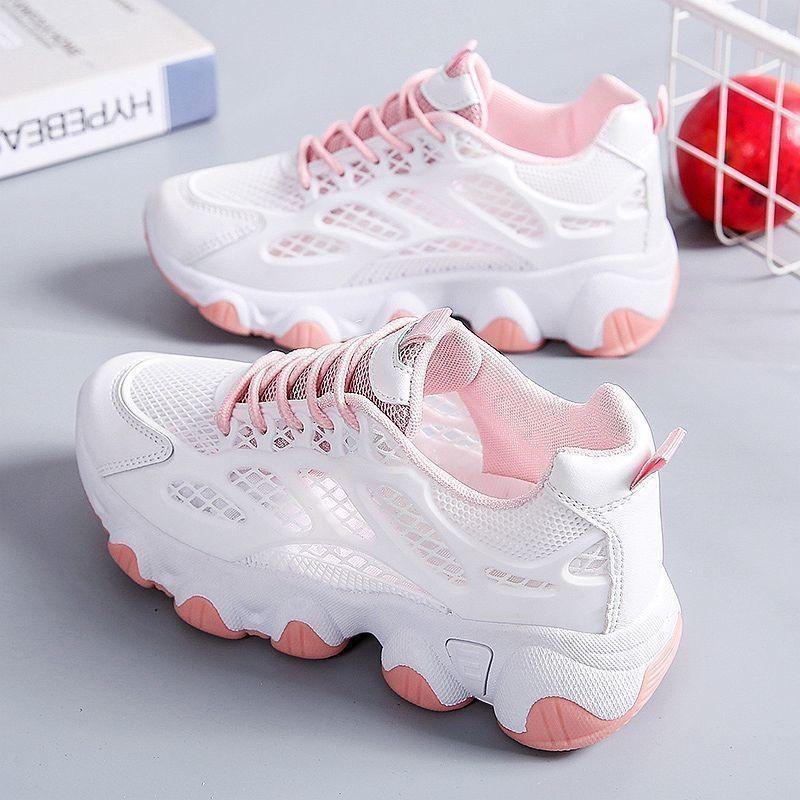 Casual Breathable Mesh Women's Summer Versatile Women's Sports Shoes Casual Running Shoes