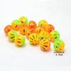 Colorful Plastic Cat Teaser Shell Toys for Kittens