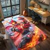 Kamen Rider Area Carpet for Living Room Bedroom Home Decor Cool Movie Mat Floor Mat