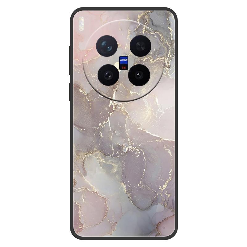 For VIVO X300 Pro Case Marble Painted Soft Matte Silicone Back Cover For Vivo X300 Full Protective Phone Shell X 300 X300 PRO