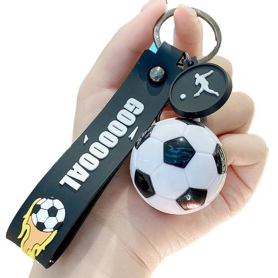 Football Keychain Pendant Themed Key Strap Football 2026 Soccer Game Chain Flexible Match G