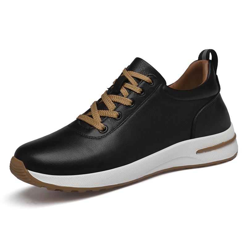Fashion Summer Genuine Leather Shoes Handmade Casual Shoes Fashion Designer Tenis Masculino All-match Male Skateboard Footwear Sneakers