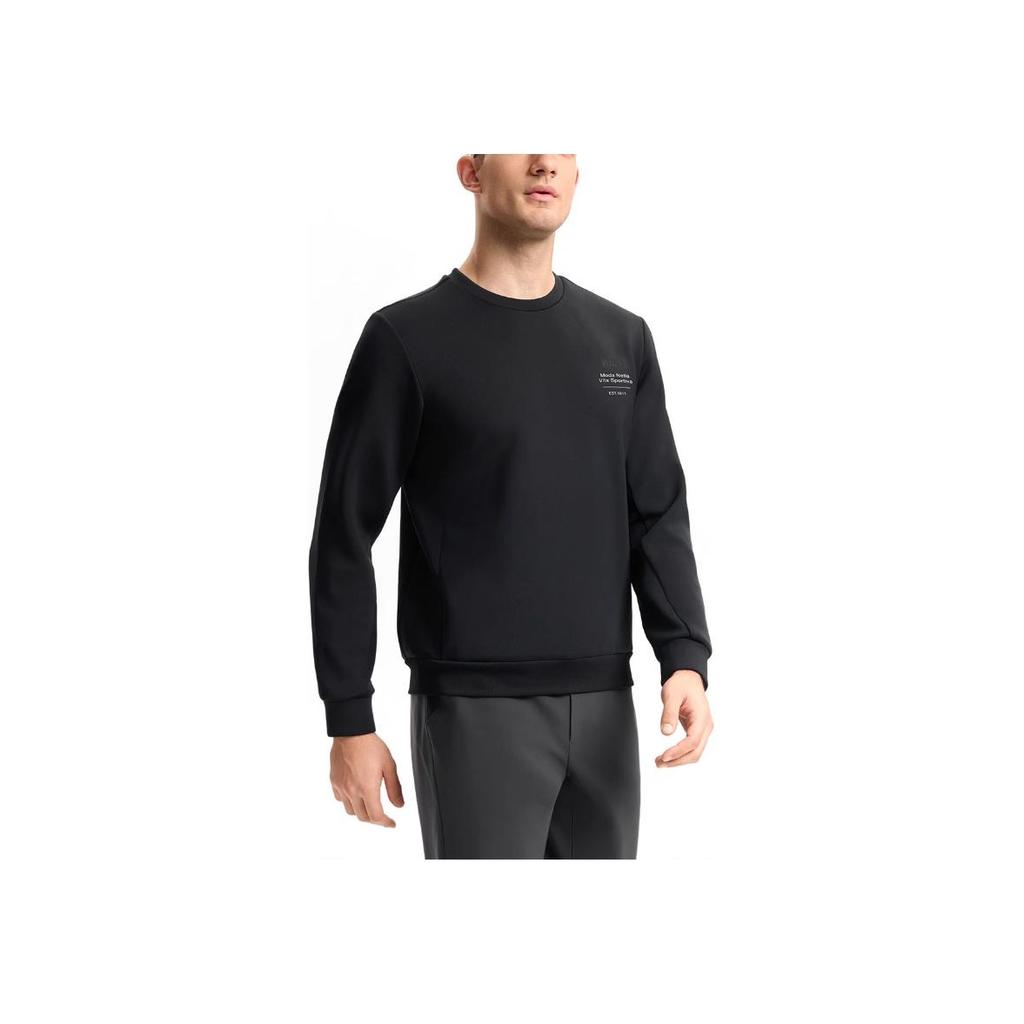 New FILA Sweatshirt Men's Pitch Black A11M511218F-BK
