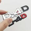 3D Metal Car Letters Logo D4D Badge Trunk Fender Emblem Sticker For Toyota Yaris Corolla Avensis Land Cruiser Hilux Accessories