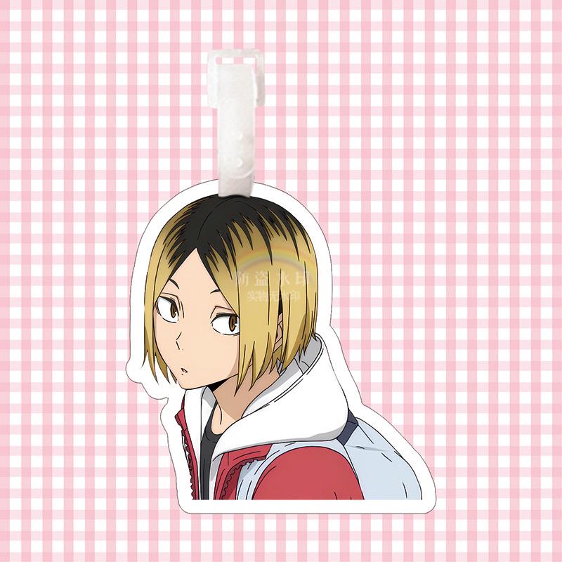 Haikyuu!! Hinata Shoyo Luggage Tag & Backpack Charm Keychain Pendant