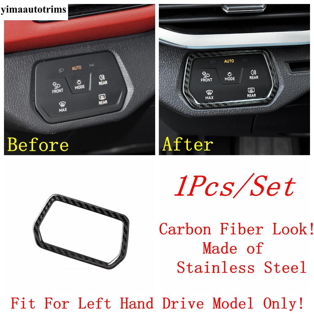 Head Lamp / Water Cup / Rear Trunk Button / Central Air AC Outlet Vents Trim Accessories For VW Volkswagen ID.4 ID4  - 2025