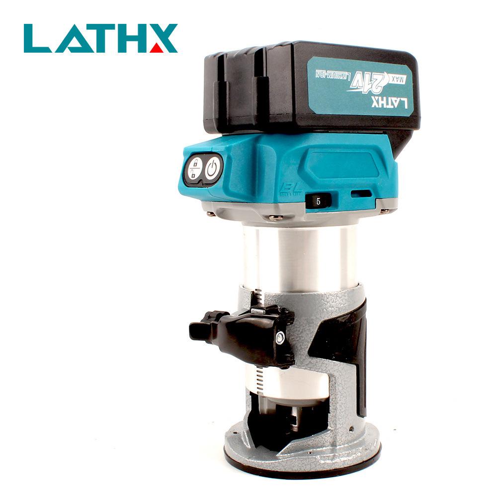 Makita-Style Brushless Electric Trimmer & Engraver with Lithium Battery and Aluminum Base