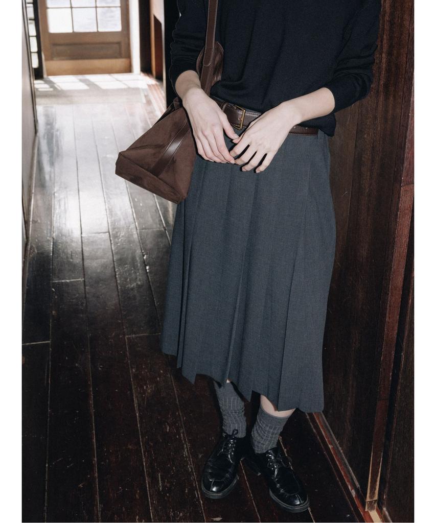 Diaepeocheo Mac Pleated Skirt Ash (Ta6227A034)