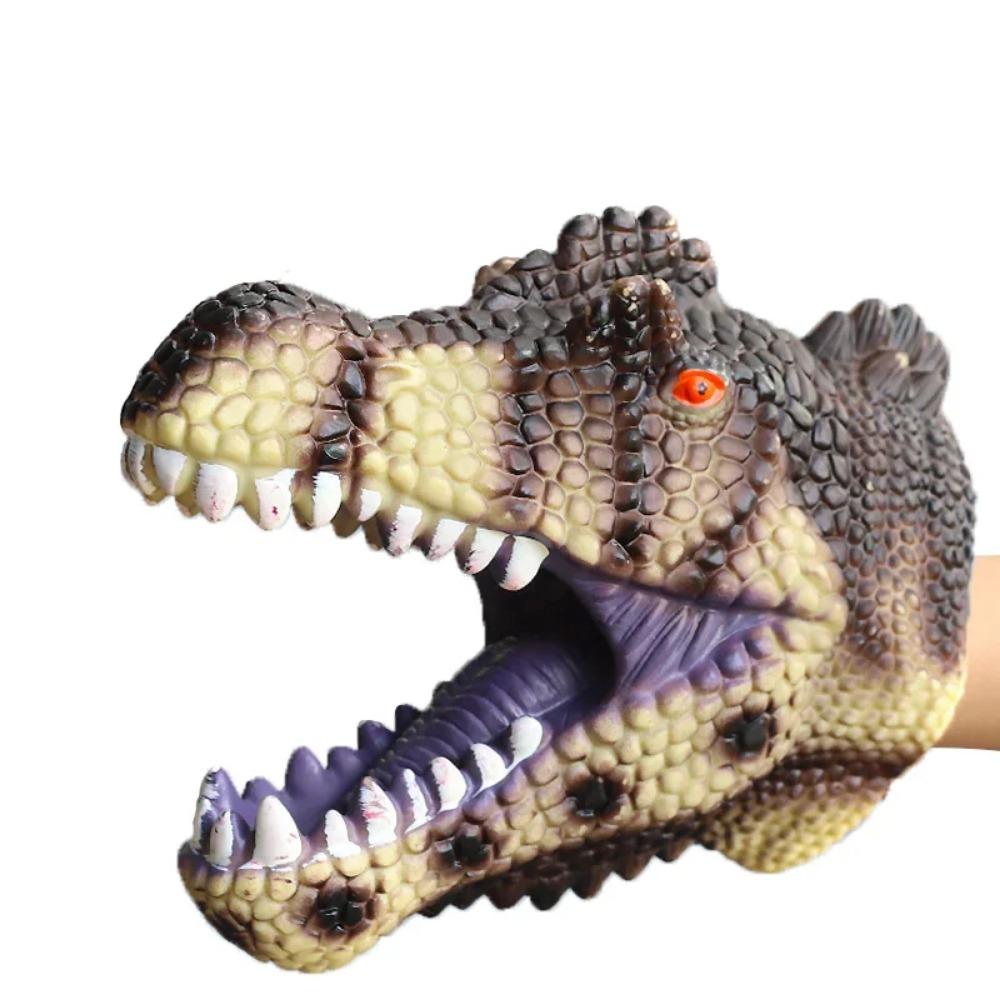 

Ляльки на руку Модель голови динозавра Іграшка T-Rex Діно Юрський Акула Тигр Парк Ляльки Світи динозаврів М яка плюшева іграшка для хлопчиків, дітей, подарунки