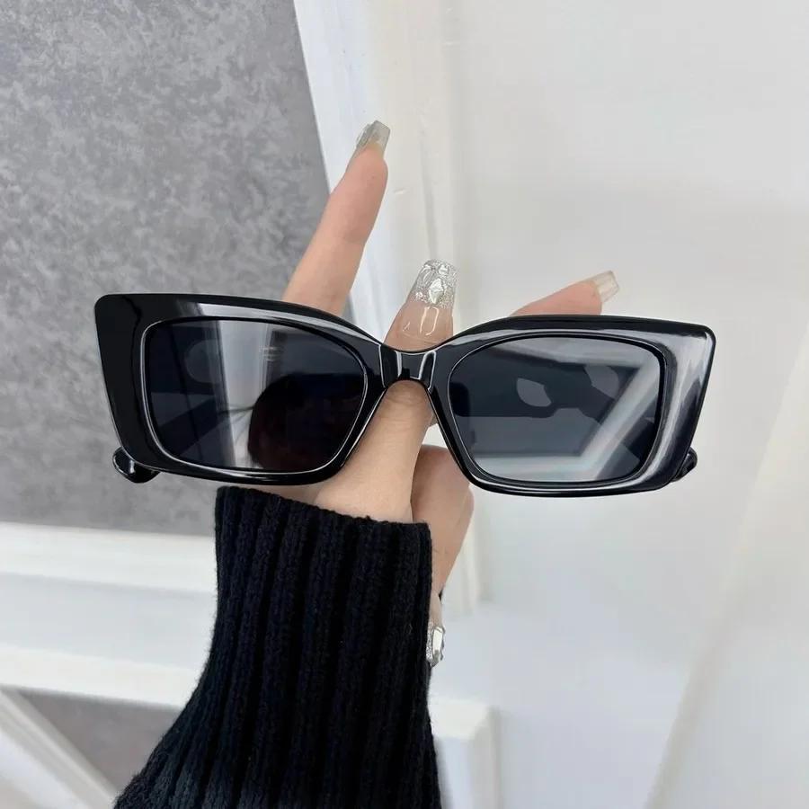Designer Brand Square Sunglasses Women Men Casual Small Frame Sun Glasses Female Mirror Colors Rectangle Luxurious Fashion