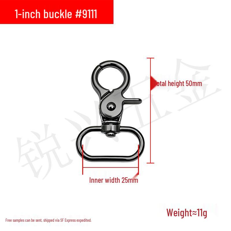 Alloy Pet Hook Metal Dog Buckle Chain Leather Belt Buckle Spring Hook
