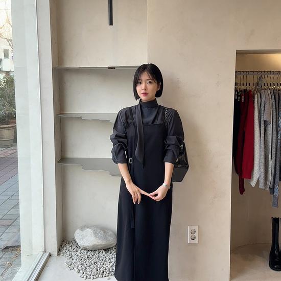 Feminine Belt Dress (Self-made)