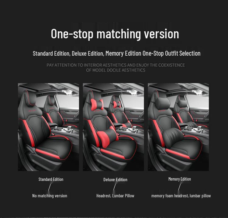 Jetour Dasheng Five-Seater Leather Car Seat Cushion, All-Season Fit, 24 Models Available.