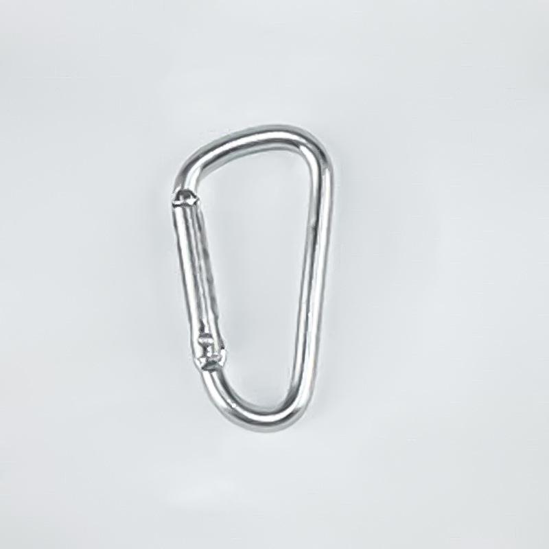 

нет. 5 Карабинов с пружинной защелкой для пешего туризма, кемпинга, рюкзака и клетки для домашней птицы.