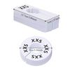 8Pcs Plastic Clothes Size Dividers Round Rectangular XS-XXL Size Marking Ring Multifunctional DIY Craft Clothing Rack Size