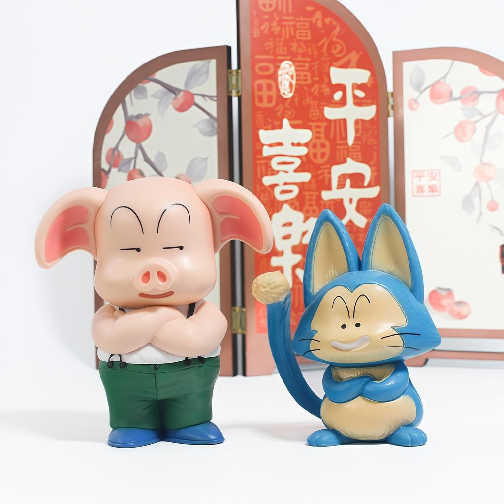 New Dragon Ball Handmade Blind Box Childhood Unlimited Wukong Klin Qiqi Bulma Trendy Play Statue Anime Handmade Ornament