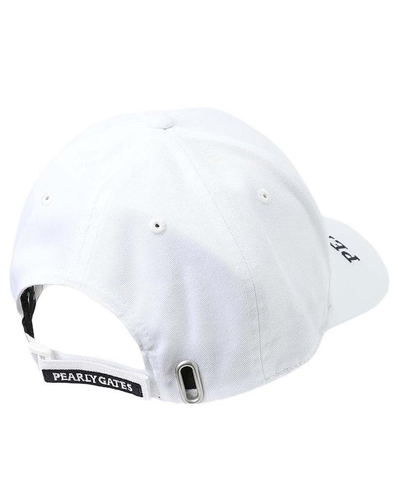 Unisex Cap Size Golf Hat FR [PEARLY GATES] (Recycled Twill, Adjustable) / / 053-5187201 030_White