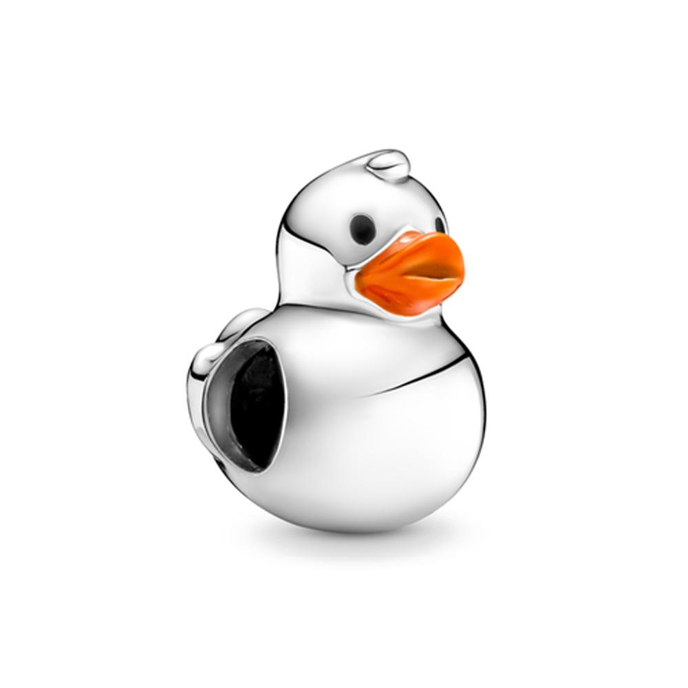 New 925 Silver Chameleon Turtle Tiger Duck Magpie Charms Beads Fit Original Pendant Bracelet DIY Fashion Jewelry