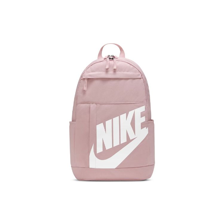 Nike Elemental Casual Sports Basic Large Logo Fabric Backpack Women Backpack Cherry-Blossom-Pink DD0559-630