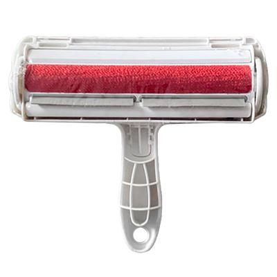 Pet Hair Roller Lint Roller Cat and Dog Hair Remover for Furniture Couch Carpet Car Seats Red