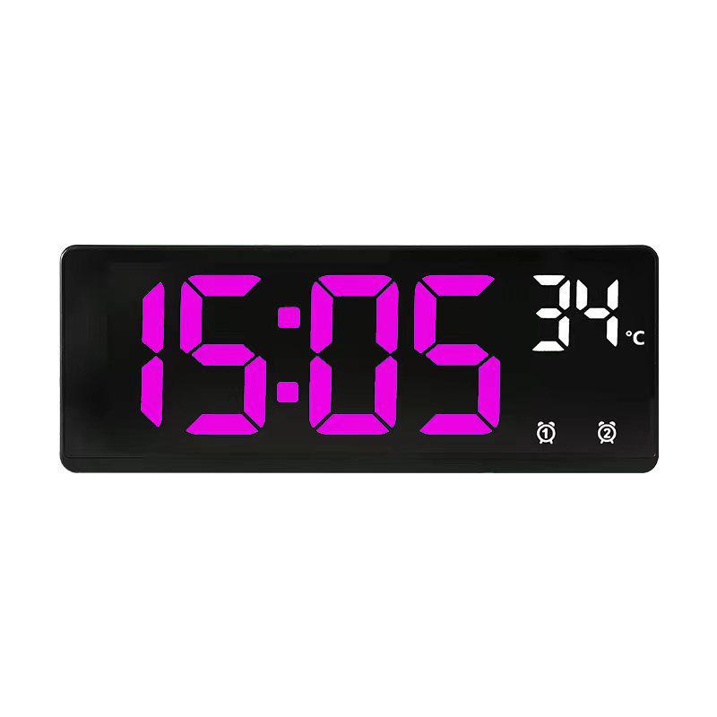 Multifunctional Large Screen Electronic Clock with Multiple Alarms for Students