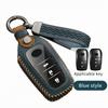 Leather Key Fob Cover For Toyota Camry Xv70 Avalon Rav4 Xa50 Highlander Corolla E210 Levin Vios Yaris Prado Key Case Shell