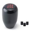 Morytrade MT Shift Knob for Cars, Light Trucks, Light Tigers, Aluminum, 5-Speed, Universal (Black)