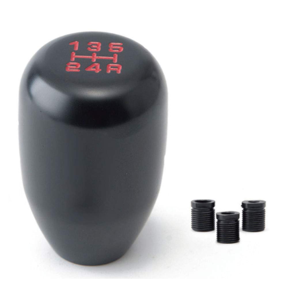 Morytrade MT Shift Knob for Cars, Light Trucks, Light Tigers, Aluminum, 5-Speed, Universal (Black)