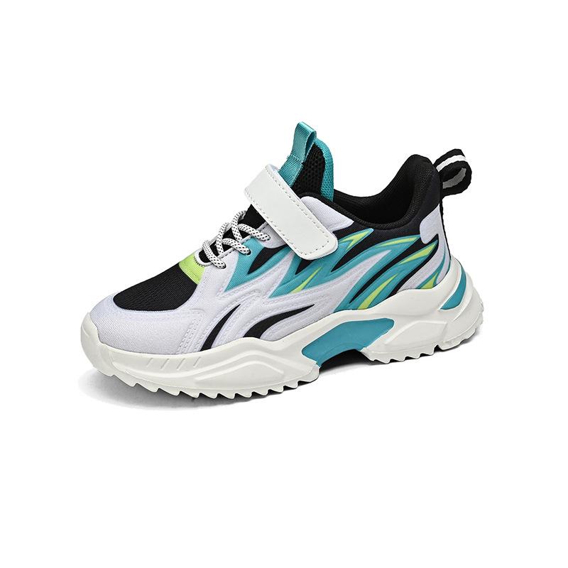 Boys' 2025 Autumn/Winter Breathable Mesh Running Shoes - Non-slip, Wear-resistant Sports Shoes for Kids