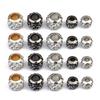 20 stuks Strass Kristal Kralen Shambhala Legering Groot Gat Rond Losse Kralen Voor Sieraden Maken DIY Armbanden Ketting Accessoires