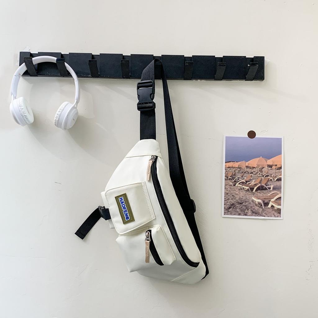 Breast Bag Boys Casual Sports Messenger Bag Couple Fashion Street Trend Qingchao Brand Shoulder Bag