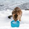 Heated Pet Water Bowl 108 Oz Outdoor Heated Dog Dish Anti-Freeze Heated Pet Water Dish for Cat Rabbit Chicken Duck Squirrel