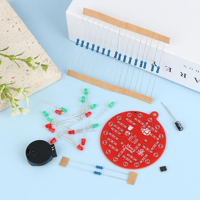 Ne555 Timer-Modul mit zweifarbigen blinkenden LEDs – DIY-Lötsatz für Arduino-kompatible Systeme - Lötübung Assembl