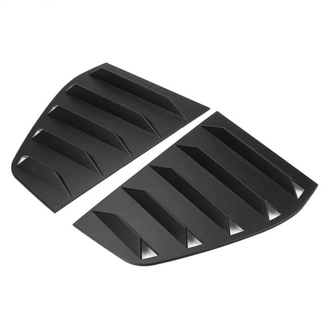 EIN Paar Hinten Fenster Lamellen Fensterläden Für Volkswagen Golf 6 MK6 2010 2011 2012 2013 2014 Seite Vent Trim