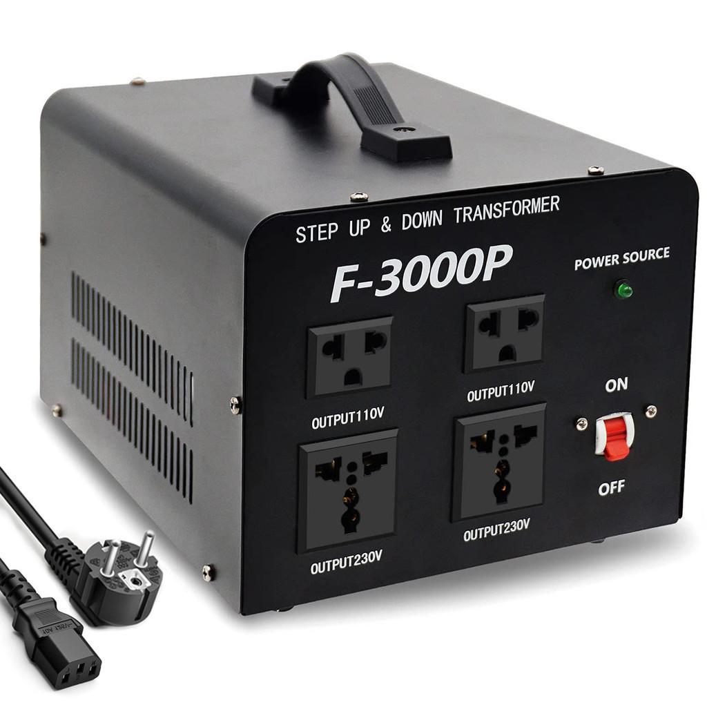 3000W/5000W High Power Voltage Converter Step Up & Down Voltage Transformer Household Portable Power Adapter