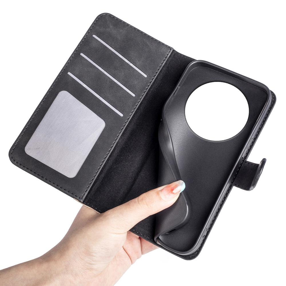 For Xiaomi Redmi A3/Poco C61 4G Wallet Case PU Leather Color Splicing Shockproof Phone Cover